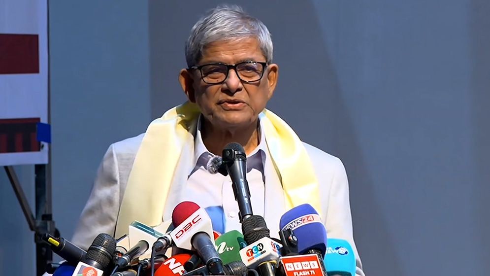 গুম হওয়া ব্যক্তিদের পরিবারকে ভাতা দিতে প্রধানমন্ত্রীকে চিঠি দেব: মির্জা ফখরুল