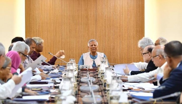 উপদেষ্টা পরিষদের গুরুত্বপূর্ণ বৈঠক অনুষ্ঠিত