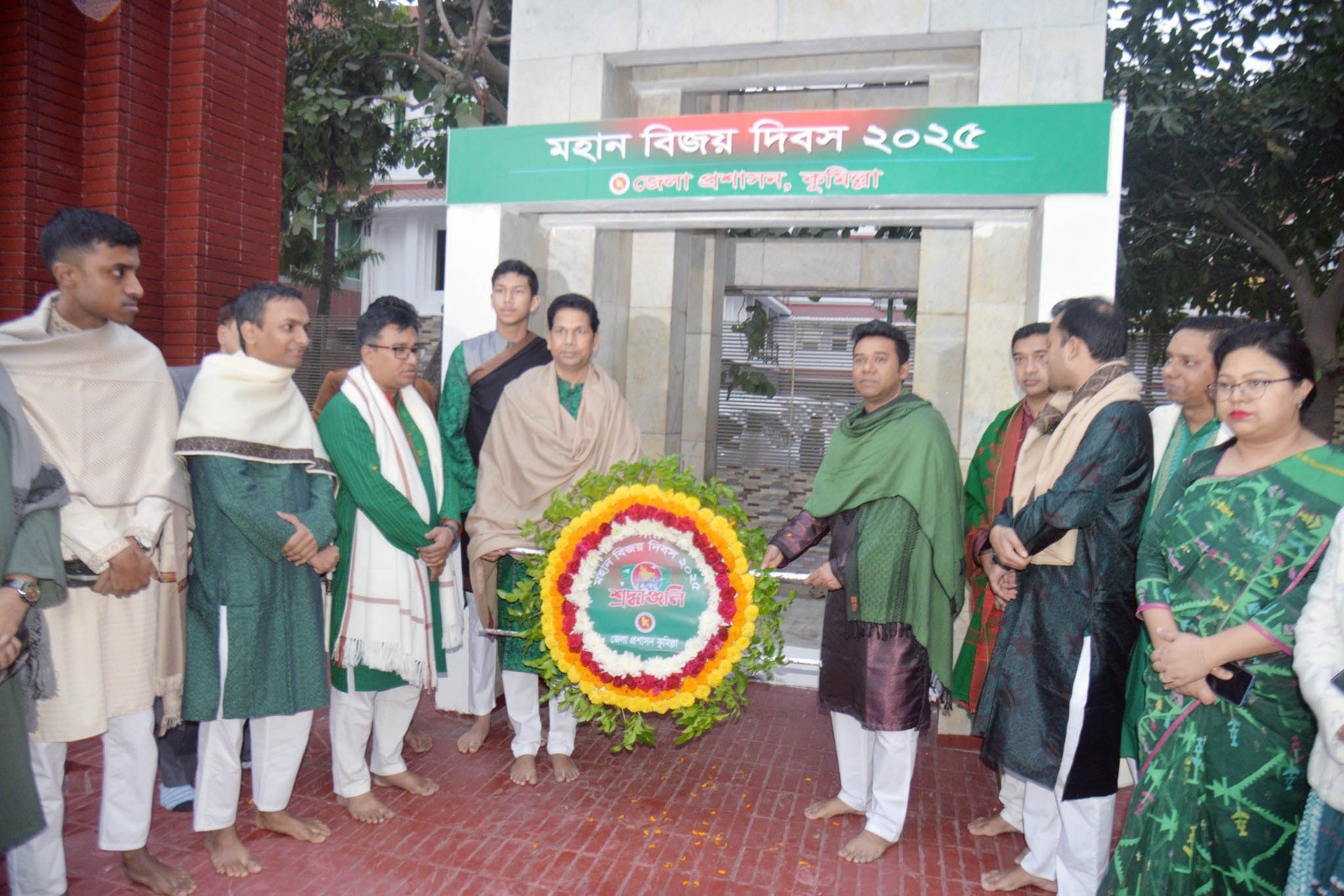 নানান আয়োজনে কুমিল্লায় মহান বিজয় দিবস উদযাপন